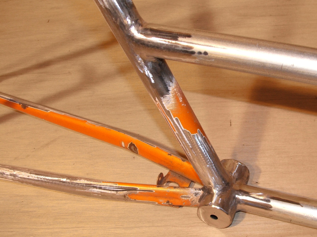 WildKat Recumbent Bike - frame welding